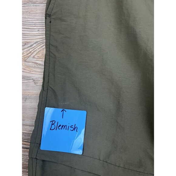 The North Face Convertible Pants/Shorts Mens 32 Green Nylon Ripstop Hiking Camp - Picture 6 of 16